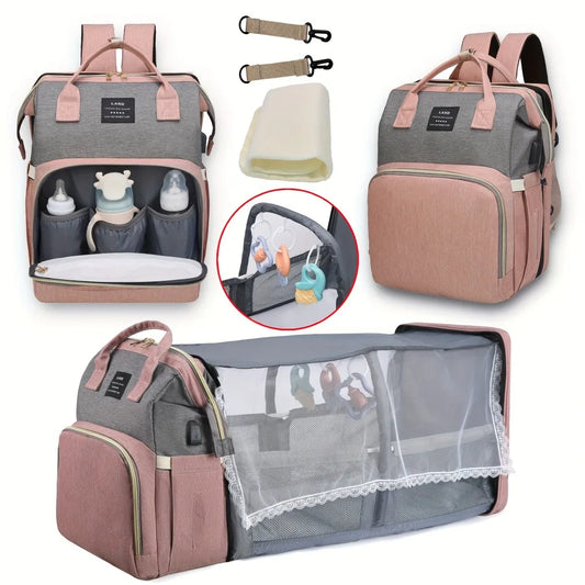 Multi-Functional Diaper Bag Backpack