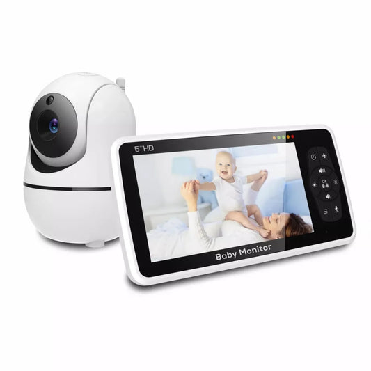 5 inch Video Baby Monitor with Camera and Audio